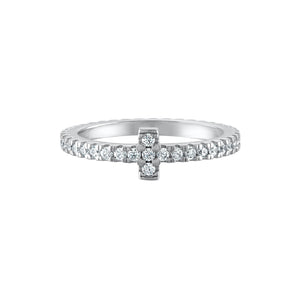 The Eternal Light Cross Ring is made from premium sterling silver and available in 7 sizes