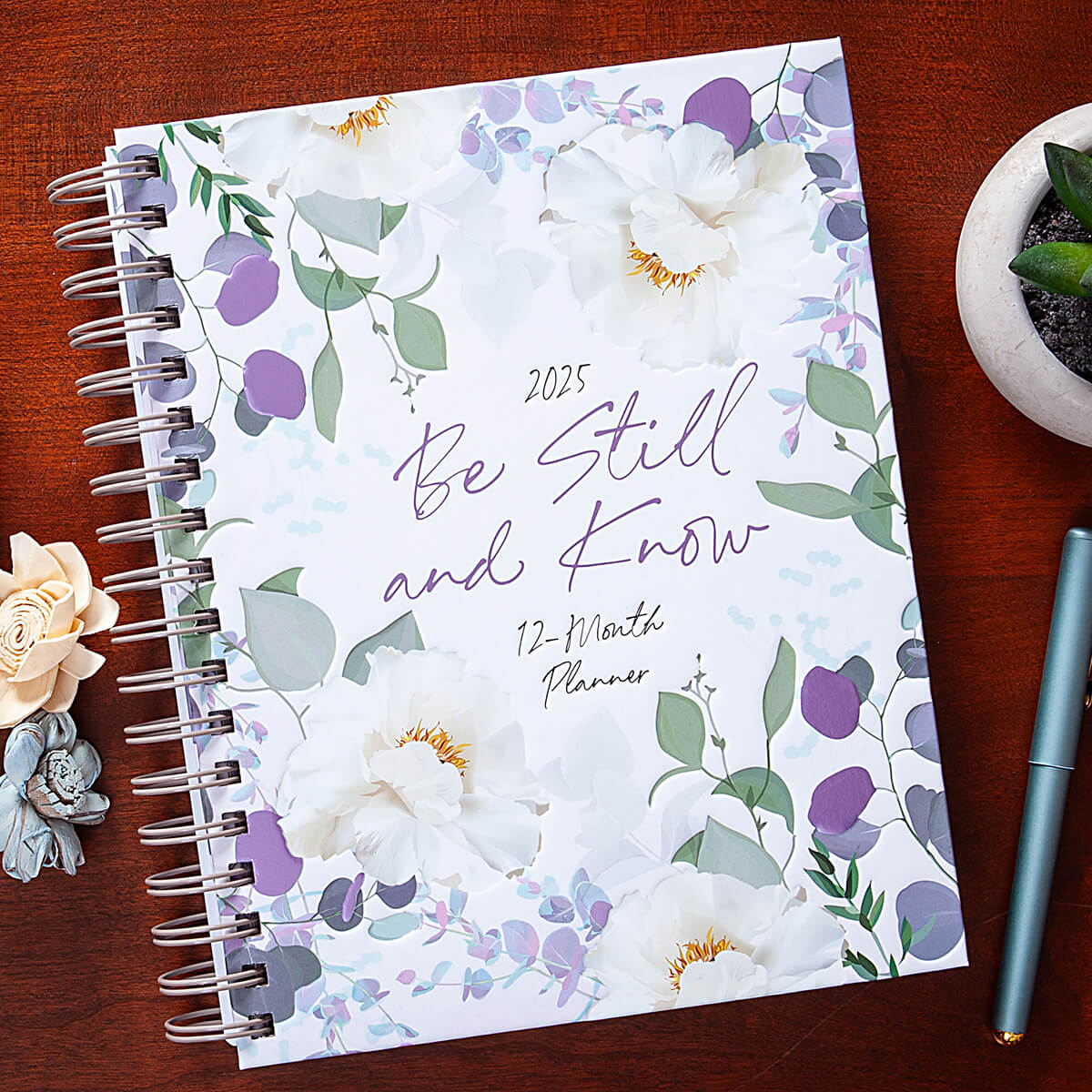 The Be Still and Know 2025 Planner is one of the best Christian gifts available