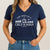 For unto us a child is born nativity scene shirt in navy blue