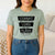Commit your work to the Lord shirt in a delicate green