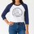 God's love for you is deeper than the ocean 3/4 sleeve raglan shirt for Christian women