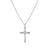 The shining stone in our Divine Light Cross Necklace symbolizes God's guiding light