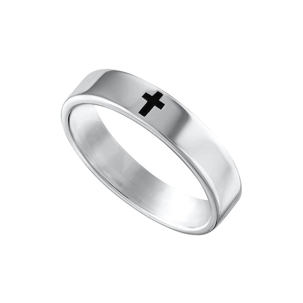 GODSIZE Cross Ring シルバー925 アージェントグリームA&G engraved-cross-ring-