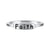 Engraved faith ring symbolizing trust in God's plan and unwavering belief