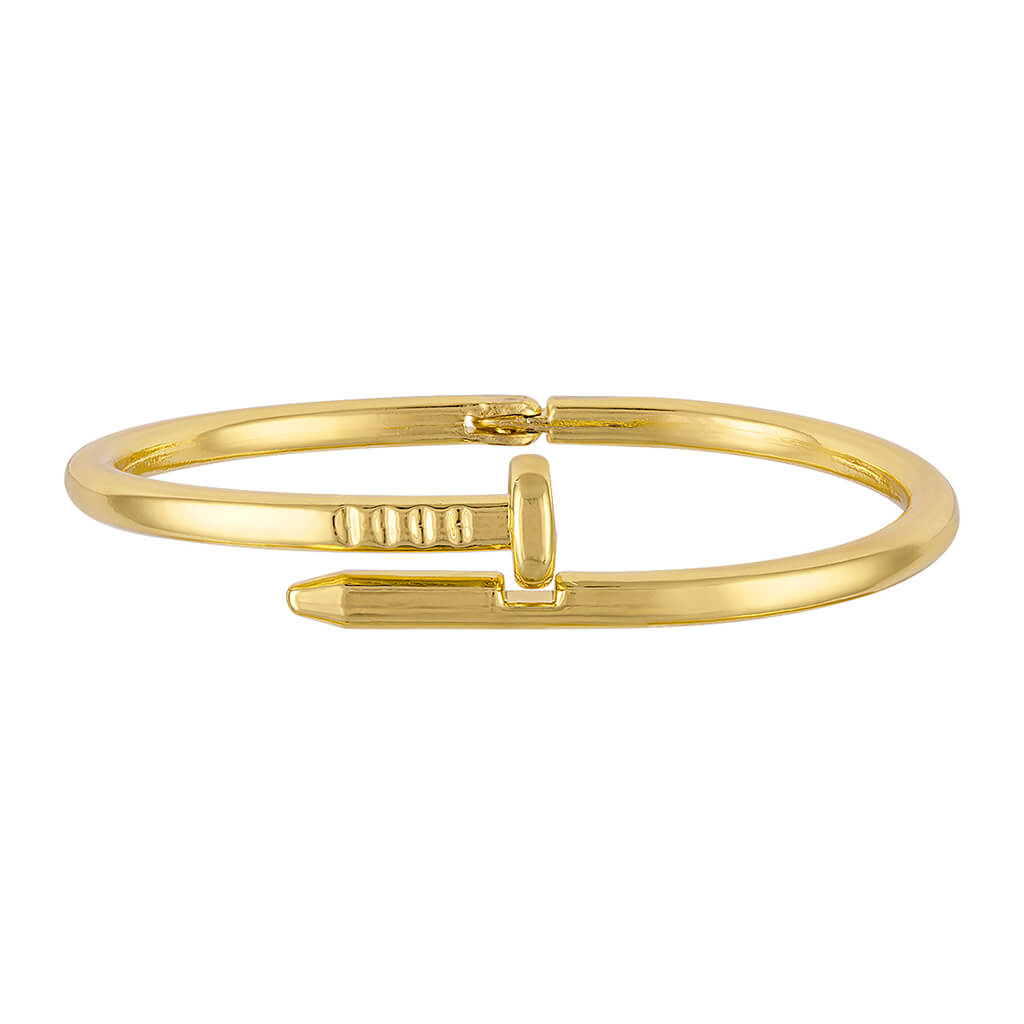 Cartier Juste Un Clou 18K Yellow Gold Bangle Nail Bracelet Size 19 Estate -  Etsy Australia