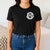 Good news Jesus saves t-shirt for women in black with matching shoes and jeans