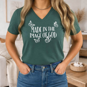 Made In The Image Of God V-Neck
