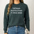 Comfortable fleece sweatshirt that reads "Fall leaves, Autumn breeze, & Jesus please"