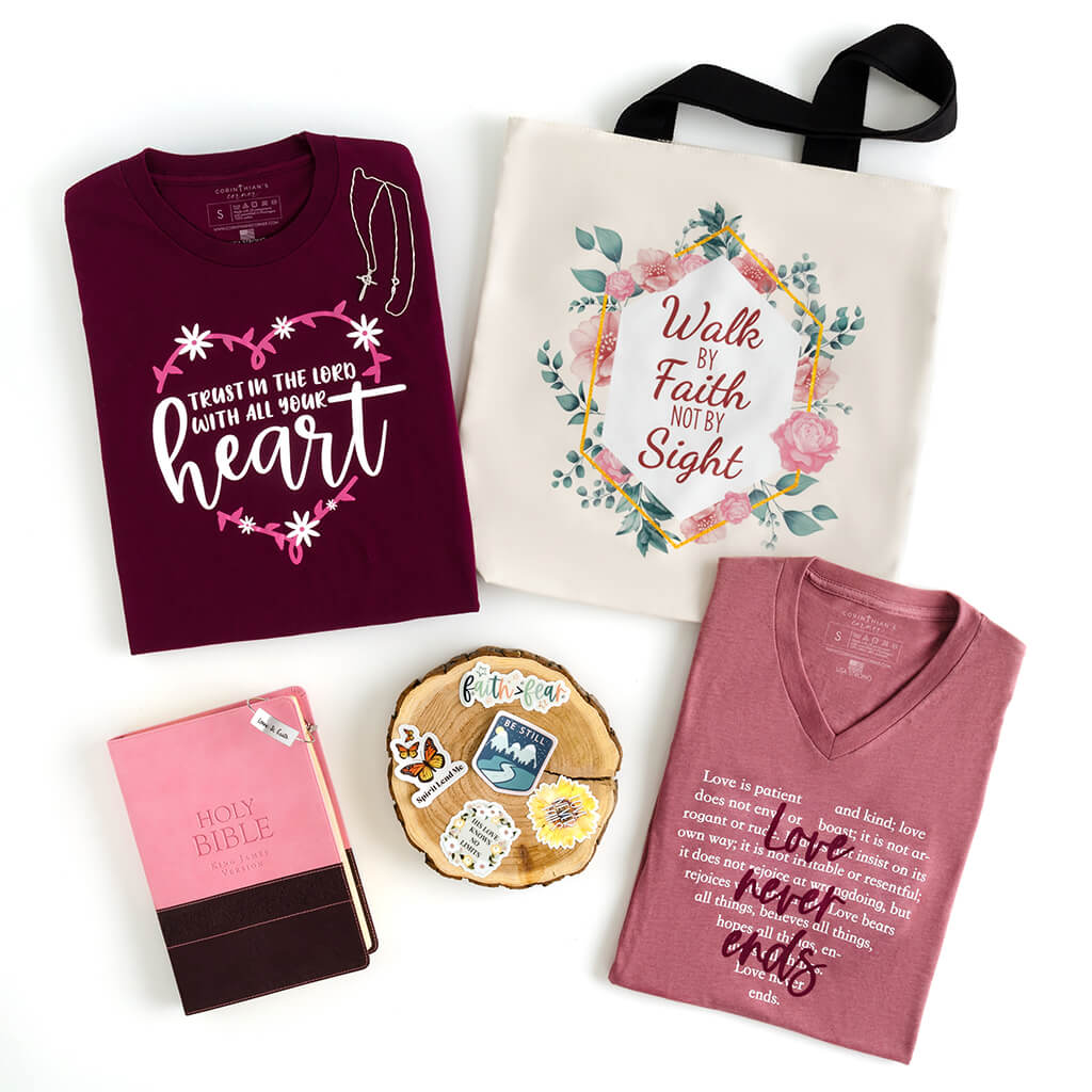 Love & Faith Bundle  Christian Holiday Gift Bundles - Corinthian's Corner