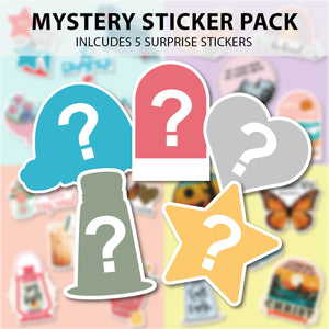 Mystery Christian sticker pack