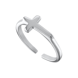 Our Raised Cross Ring was inspired by the scripture, "Stand firm in the faith"