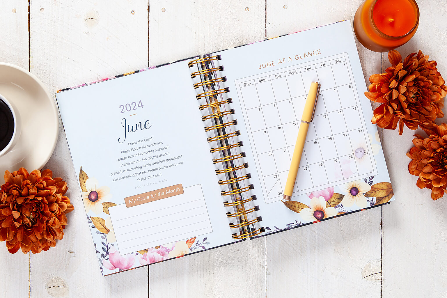 A time for everything 12-month weekly planner for Christian women