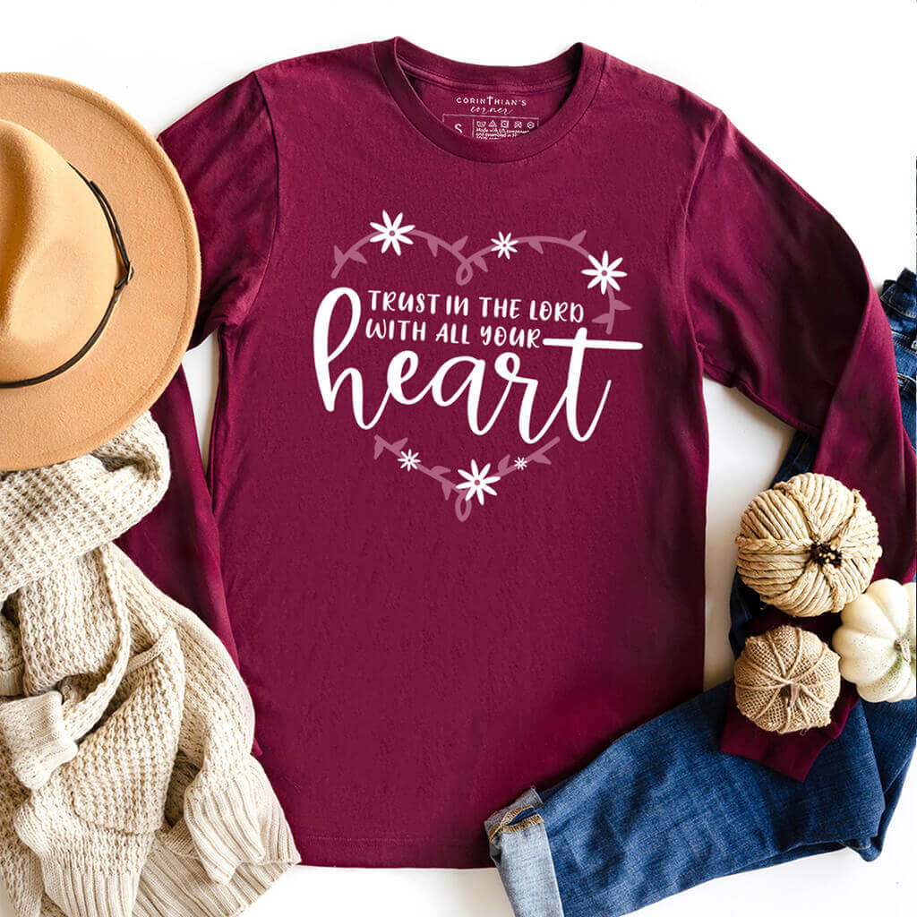 Cowboy Trust In The Lord Tee Cowboy Trust In The Lord Tee