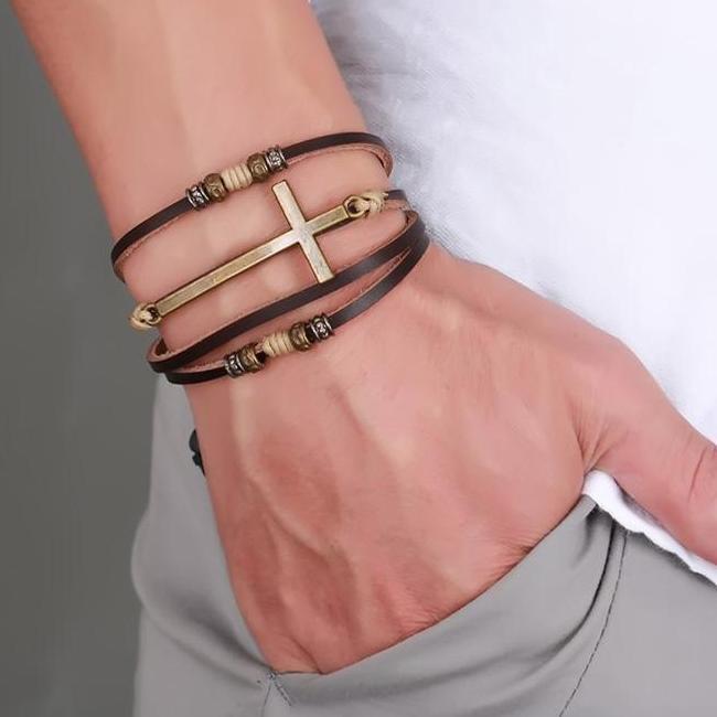 Buy Gold Bracelets & Kadas for Men by PAOLA JEWELS Online | Ajio.com