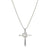 The Eternal Love Pendant Necklace is made from premium 925 sterling silver and clear cubic zirconia stones